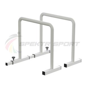 Купить Брусья напольные хайлетсы Spektr Sport цв. белый в Лузе 